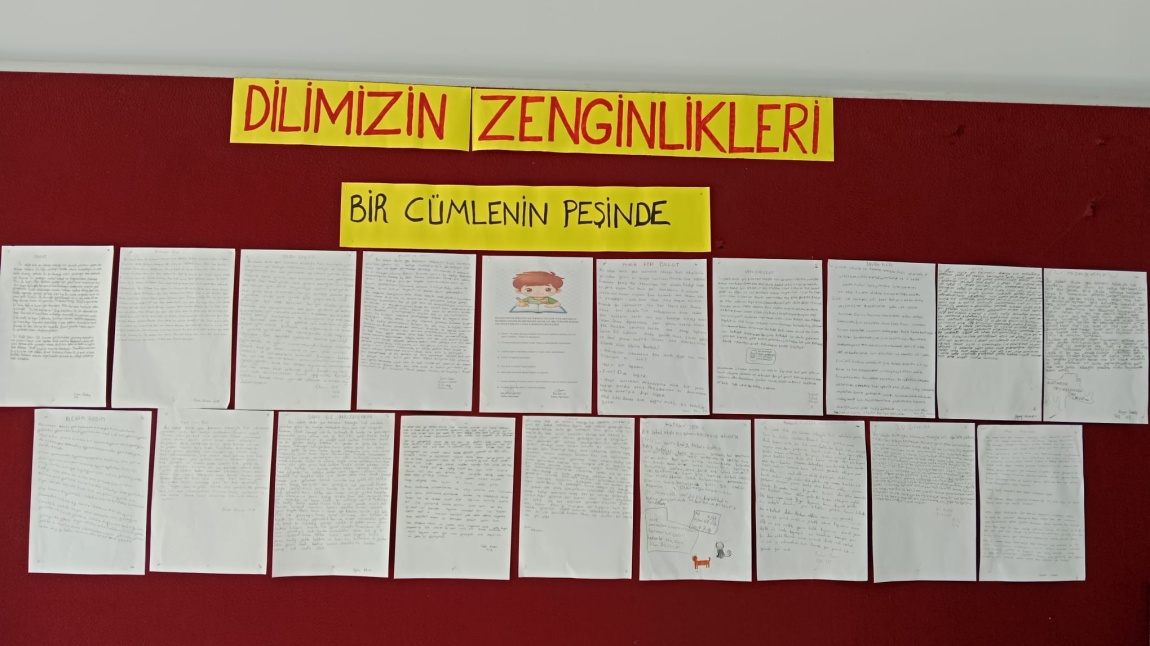 DİLİMİZİN ZENGİNLİKLERİ KAPSAMINDA ÖZGÜN HİKAYE YARIŞMASI YAPILDI.